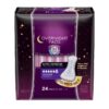Overnight Incontinence Pads for Women/Bladder Control Pads, Ultimate-Extra Coverage, 24ct