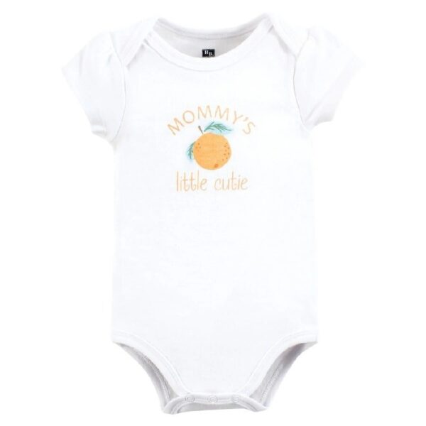 Short Sleeve Bodysuits, 5-Pack, Newborn- 24 Months