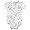 Short Sleeve Bodysuits, 5-Pack, Newborn- 24 Months