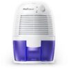 1 Pint Portable Dehumidifier Ultra Quiet 17oz Dehumidifier for Rooms up to 215 sqft, Closet