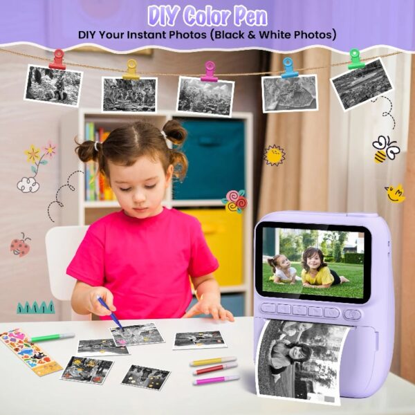 Instant Print Camera for Kids, 3.0