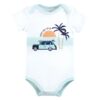Short Sleeve Bodysuits, 5-Pack, Newborn- 24 Months