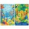 Little Buffalo 8pk Wood Kids Jigsaw Puzzles Plus Storage by