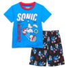Sonic the Hedgehog Boys' Tee and Shorts Pajama Set, 2-Piece, Sizes 4-12