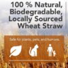 Premium Garden Straw (4 LBS) - Straw Mulch That is Designed for Use in Compost Beds, Gardens, Pet Bedding, Lawns and Much More. by Home and Country USA