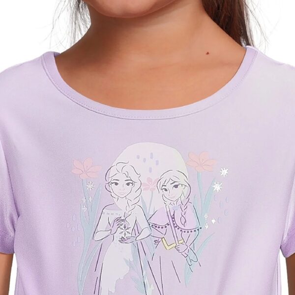 Disney Frozen Toddler Girl Short Sleeve Tutu Dress, Sizes 12M-5T