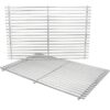 Stainless Steel Portable BBQ Grill,Outdoor Cooking Equipment,Compact Foldable Barbecue Grill for Camping,Picnics,Backyard,for 3-6 People,Lightweight and Durable,Insulated Handles