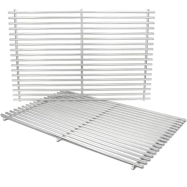Stainless Steel Portable BBQ Grill,Outdoor Cooking Equipment,Compact Foldable Barbecue Grill for Camping,Picnics,Backyard,for 3-6 People,Lightweight and Durable,Insulated Handles