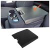 Center Console Lid for 2007-2014 Chevy Suburban Silverado GMC Sierra 1500 2500 HD 3500 HD Replacement for 20864151 20864154 Black