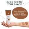 Sunless Tanning Lotion Organic Self Tanner for Skin Face & Body Glow, 6 fl Oz