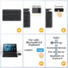 Android 13 Tablet , 4GB+64GB Storage Tablet with Keyboard, Google GMS Certified, Dual 13MP+5MP Camera, WiFi, Bluetooth,  IPS Full HD Display