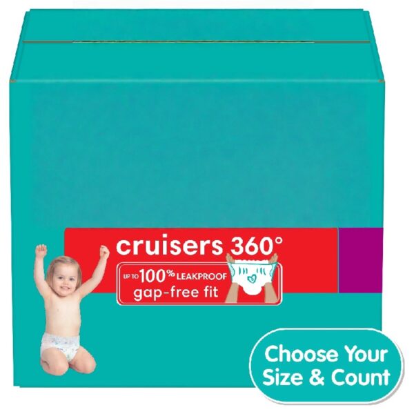 Cruisers 360 Pull-on Baby Diapers Size 7, 44 Count (Select for More Options)