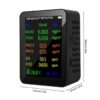 Indoor Air Quality Detector High-Precision Real-Time Portable 10-in-1 Monitor with Alarm Air Quality Tester Indoor B