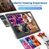 Android 14 Tablet 10.1 inch with Case, 3GB, 64GB, IPS Touch Screen, Quad-Core,1280x800 | Wi-Fi6 | 6000mAh | Google Certified(White)