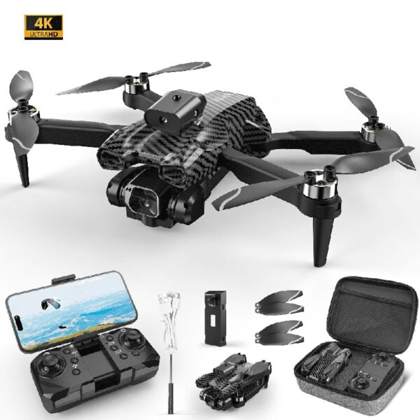 RC Mini Drone with Camera Kids Adults, Foldable 4K Quadcopter FPV Video HD Drones for Beginners, Christmas Gifts Toys for Kids Boys