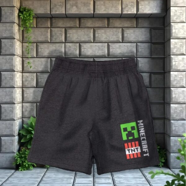 Creeper Boys 3-Piece Set - Short Sleeve Graphic T-Shirt, Shorts & Socks - Complete Summer Outfit for Kids (Sizes 4-16)