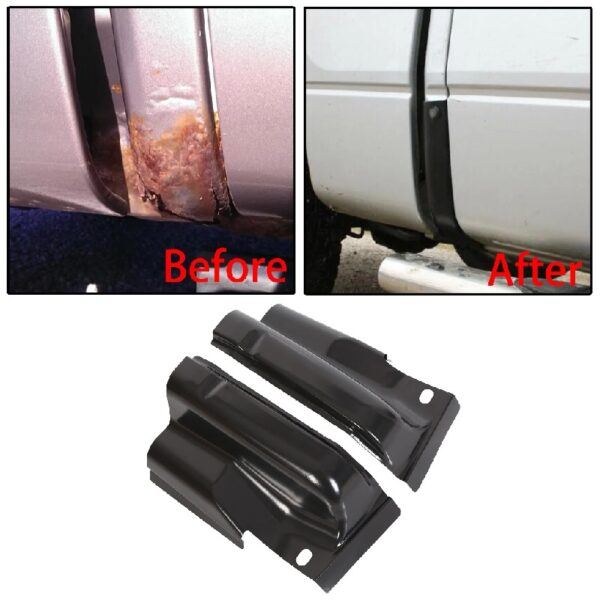 Cab Corners Pair Fit for 2009-2014 Ford F150 Crew Cab 2010 2011 2012 2013 Pickup Truck 2Pcs Rust Repair
