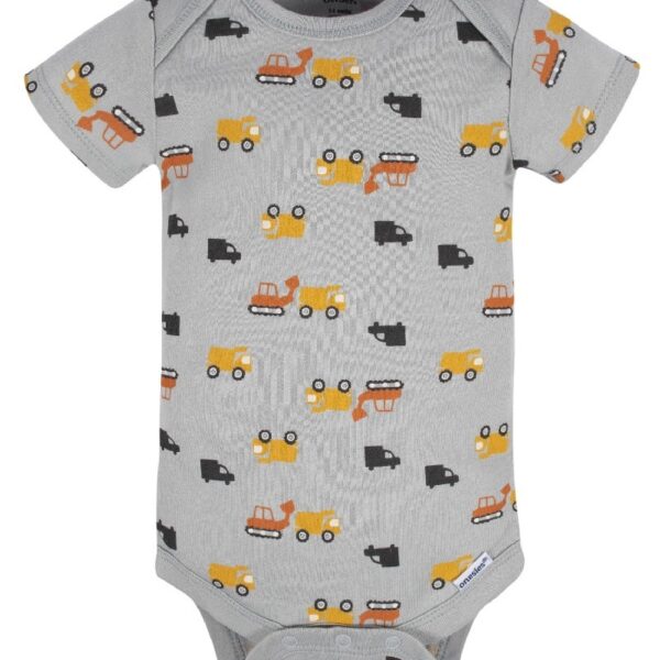 Baby Boy Short Sleeves Onesies Bodysuits, 8-Pack, Sizes Newborn-12M