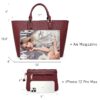 Women's Handbags Purses Large Tote Shoulder Bag Top Handle Satchel Bag for Work