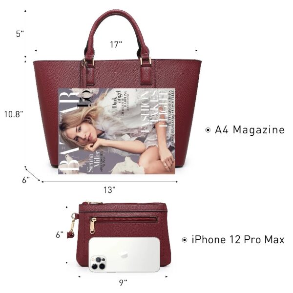Women's Handbags Purses Large Tote Shoulder Bag Top Handle Satchel Bag for Work