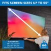 Full Motion TV Wall Mount with Swivel Arm for 28