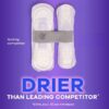 Discreet Incontinence Pads, Heavy Absorbency, Long Length, Lightly Scented 64 CT