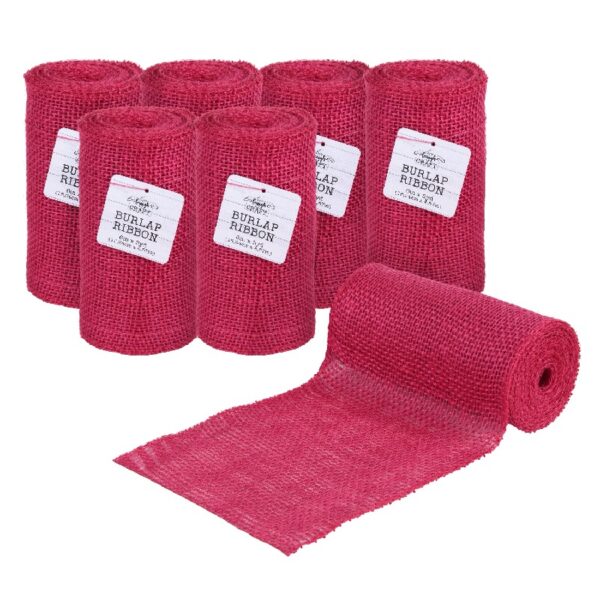 Love, Laugh, Craft Jute Burlap Roll Precut, 6