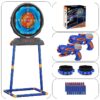 Shooting Game Toy for Kids, Digital Targets with 2 Foam Dart Blaster, Outdoor Game Toys Gifts for 5, 6, 7, 8, 9, 10+ Year Old Boys