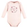 Cotton Long-Sleeve Bodysuits, 5-Pack, Newborn- 24 Months