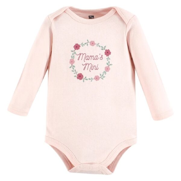 Cotton Long-Sleeve Bodysuits, 5-Pack, Newborn- 24 Months