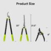 Loppers Hedge Clippers & Pruners Set, 3PCS Hedge Shears Garden Tools, Heavy Duty Tree & Shrub Care Kit for Yard, Lawn & Garden, Branch Cutter Tree Trimmer for Indoor  & Outdoor