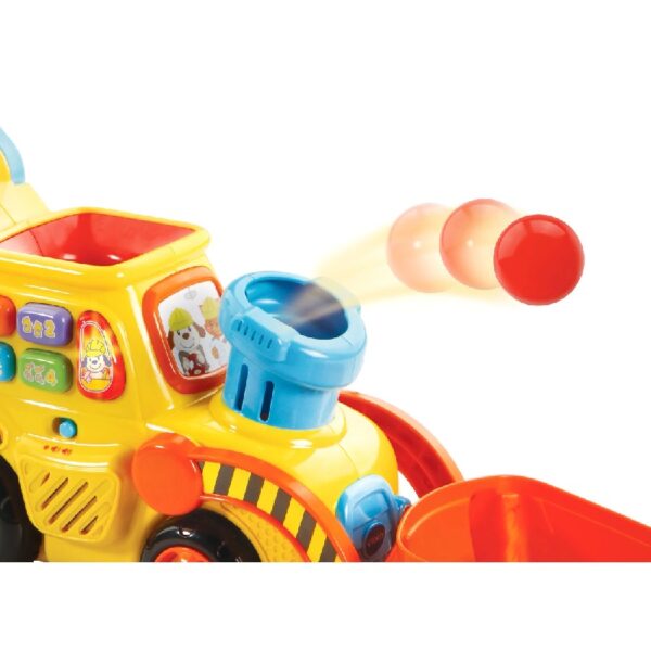 Pop-a-Balls Push & Pop Bulldozer with Accessories, Baby and Toddler Toys