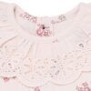 By Gerber Baby Girl Bubble Romper with Flutter Sleeves, Sizes 0/3 Months - 24 Months
