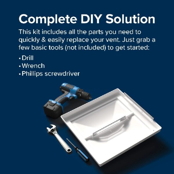 Universal RV Vent Automotive Specialty Part Replacement Kit - (40195)