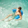 Shaka Sling XL Pool Float, Doubled-Sided Mesh, Quick Draining Fabric, No Inflation Needed, Sweet Shells Berry