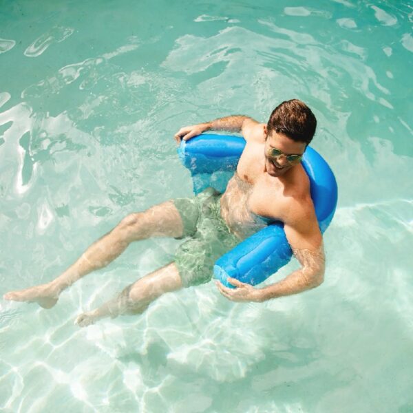 Shaka Sling XL Pool Float, Doubled-Sided Mesh, Quick Draining Fabric, No Inflation Needed, Sweet Shells Berry