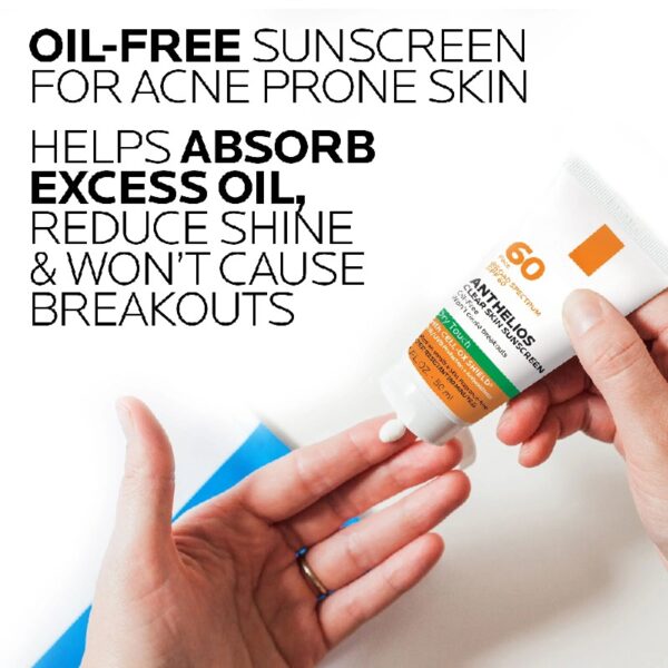 Anthelios Clear Skin SPF 60 Dry Touch Sunscreen, 1.7 fl oz