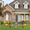 Big Dot of Happiness Woodland Creatures - Forest Animal Lawn Decorations - Outdoor Baby Shower or Birthday Party Yard Decorations - 10 Piece