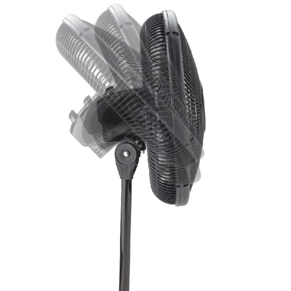 16” 3-Speed Adjustable Oscillating Pedestal Fan, Black, S16500 New