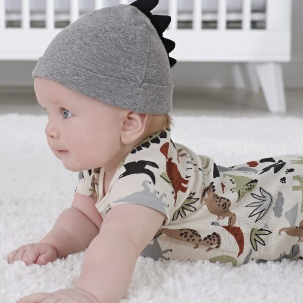 Baby Boy Short Sleeves Onesies Bodysuits, 8-Pack, Sizes Newborn-12M
