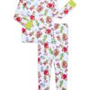 Character Toddler Christmas Snug Fit Top and Pants, 2-Piece Pajama Set, Sizes 12M-5T