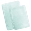 Nestl Set of 3 Absorbent Memory Foam Bath Mat Bathroom Rugs, Gray, Large 20
