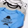 Cotton Long-Sleeve Bodysuits, 5-Pack, Newborn- 24 Months