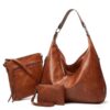 Sendfen Handbags for Women Shoulder Bags Tote Satchel Hobo 4pcs Purse Set