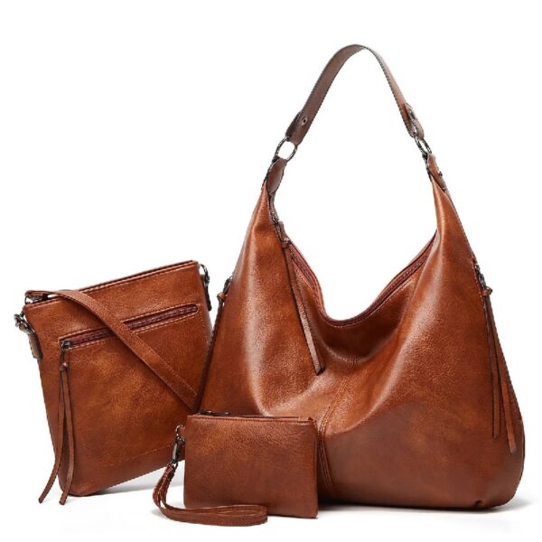 Sendfen Handbags for Women Shoulder Bags Tote Satchel Hobo 4pcs Purse Set