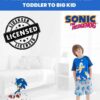 Sonic The Hedgehog Little Boys T-Shirt and French Terry Shorts Outfit Set Toddler to Big Kid