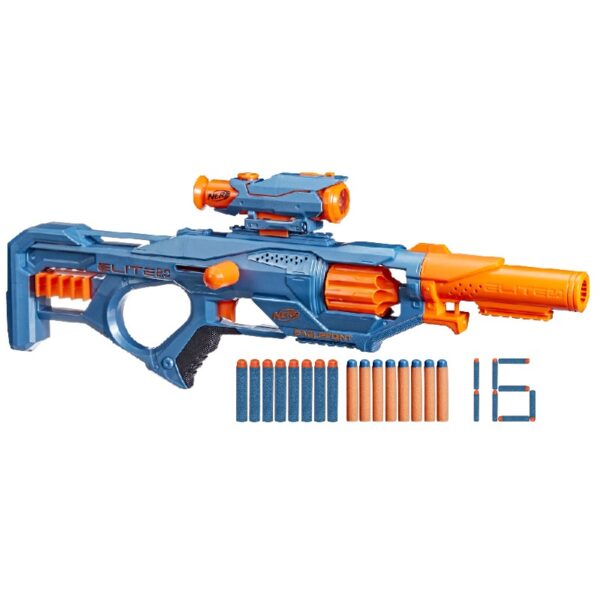 Elite 2.0 Eaglepoint RD-8 Blaster, Detachable Scope and Barrel, 16 Darts, Christamas Gifts under 