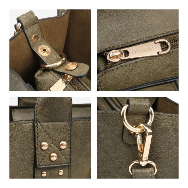 ff78068ccda340c091afb32d01783986 Women's 3Pcs Purse Handbag Shoulder Bag Tote Satchel Hobo Bag Briefcase Work Bag for Ladies